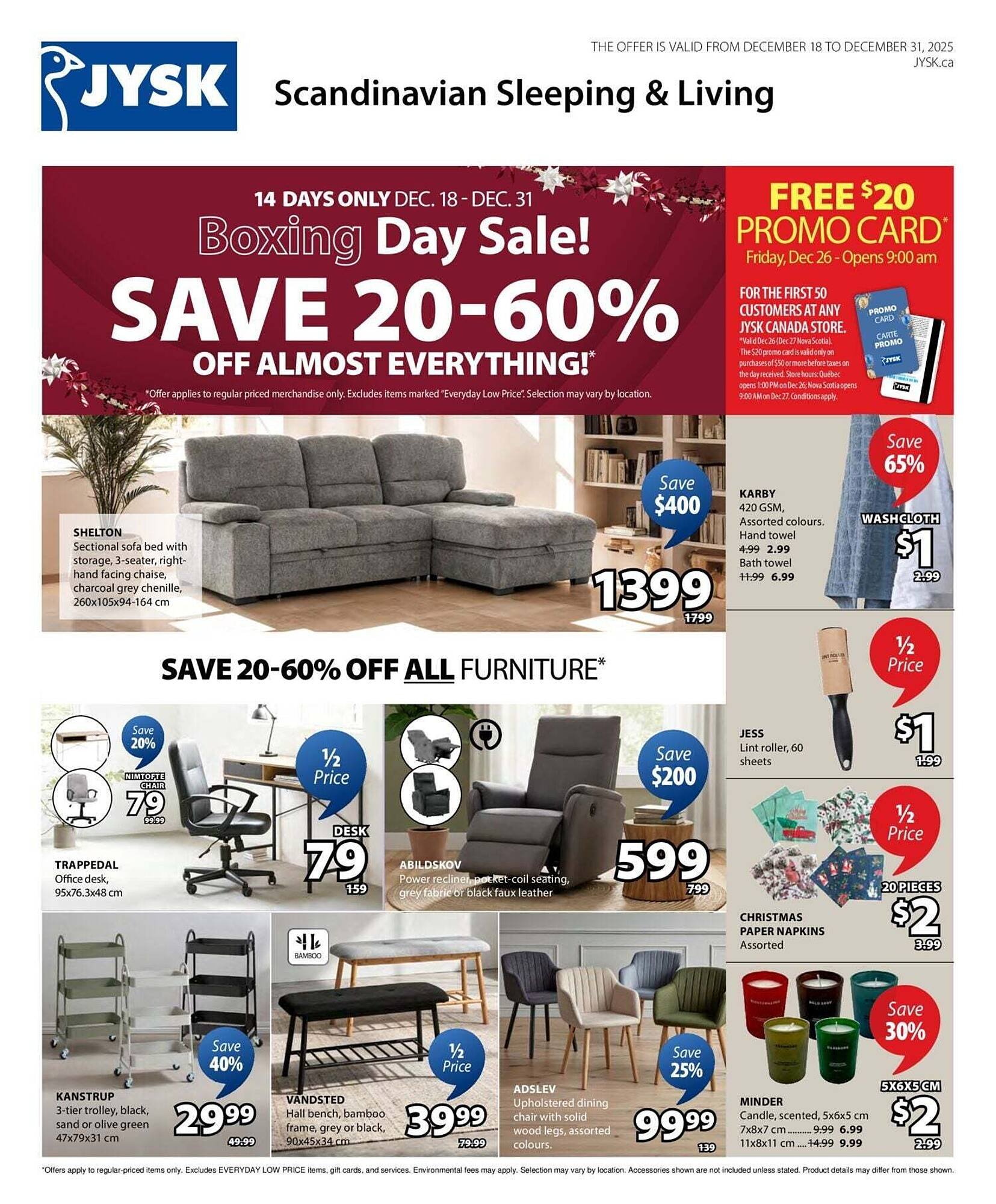 JYSK flyer (2025-12-19 - 2025-12-25) | 1