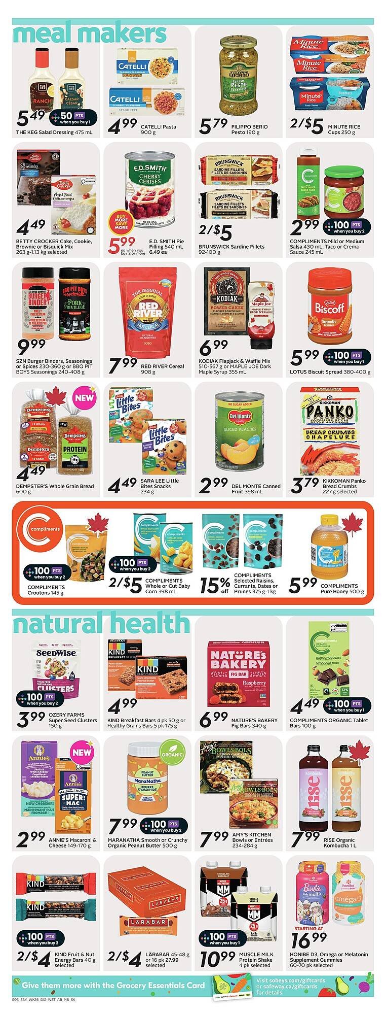 Safeway flyer