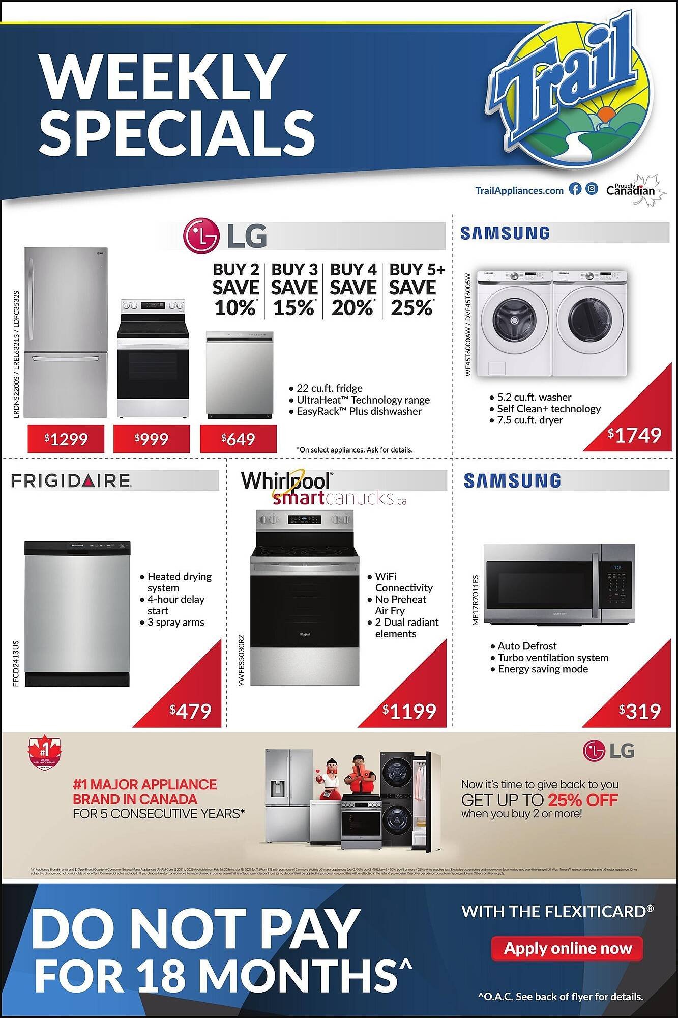 Trail Appliances flyer (2026-02-26 - 2026-03-04) | 1