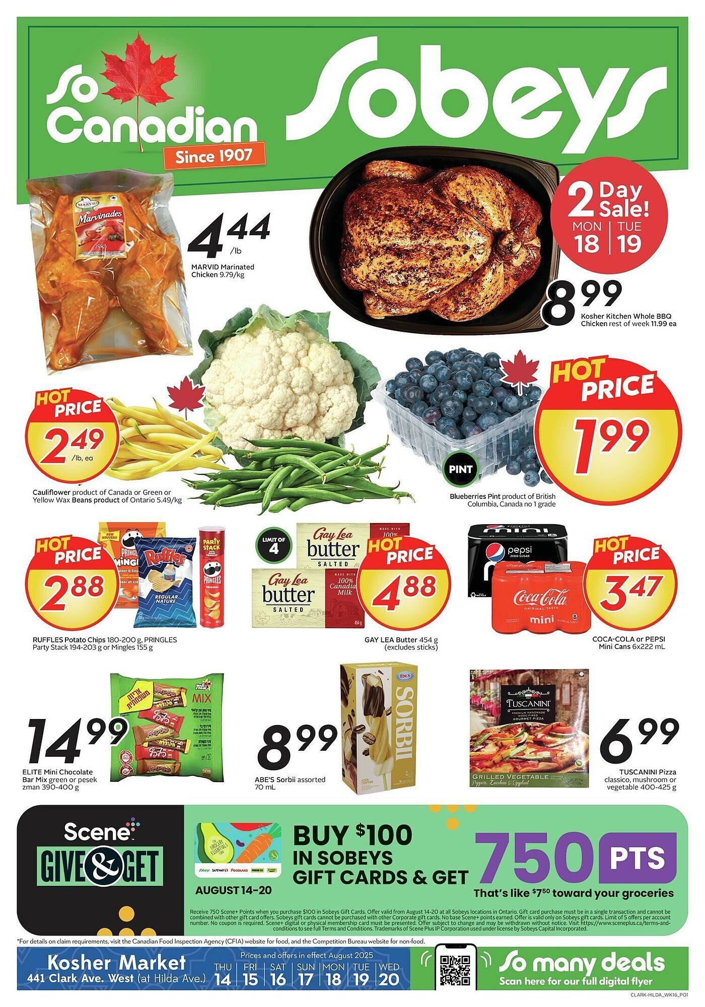 Sobeys flyer (2025-08-14 - 2025-08-20) | 1