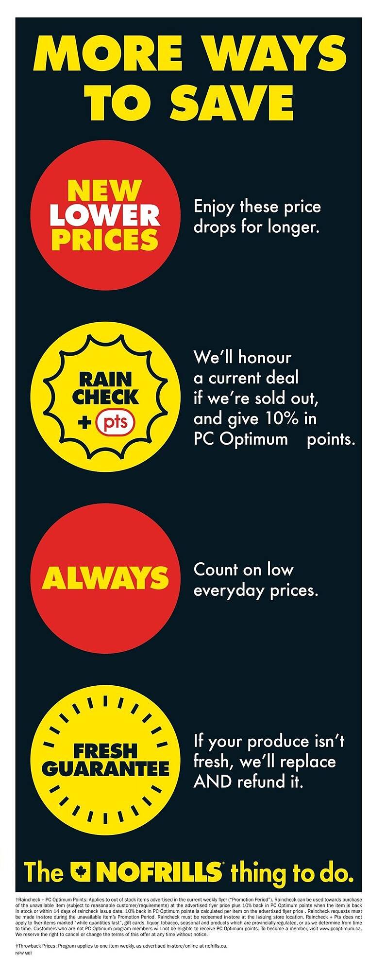 No Frills flyer