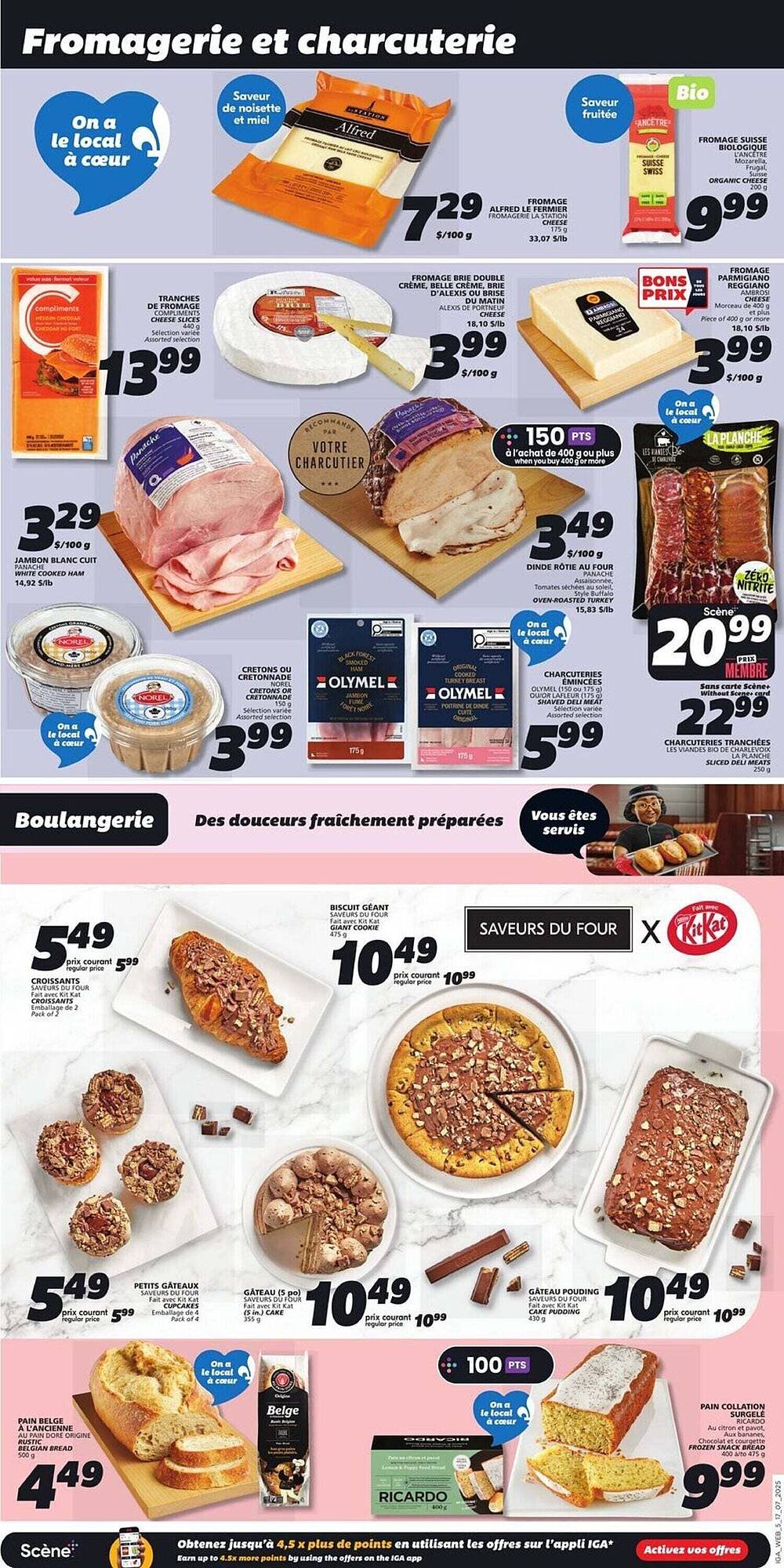 IGA flyer