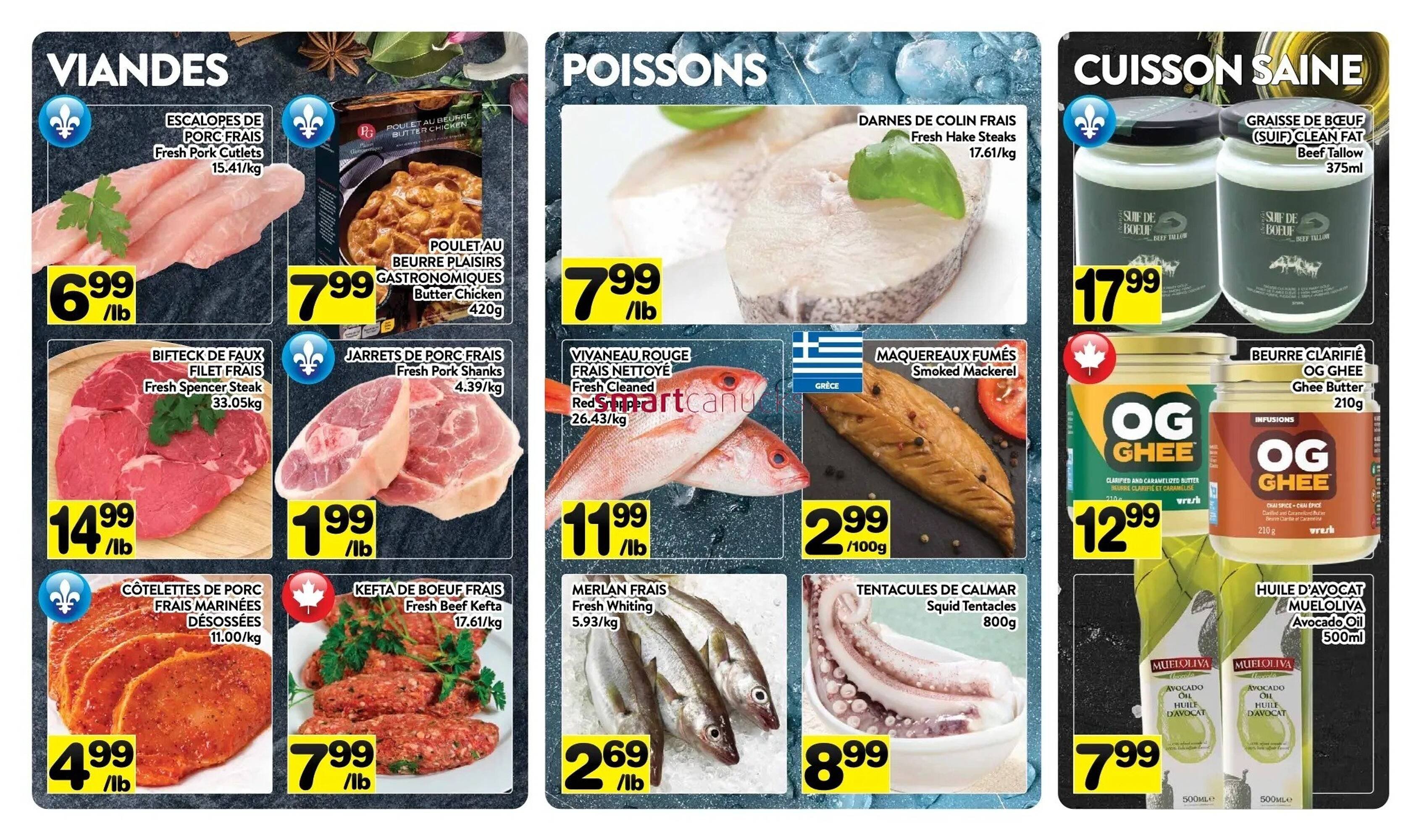 Supermarché PA flyer