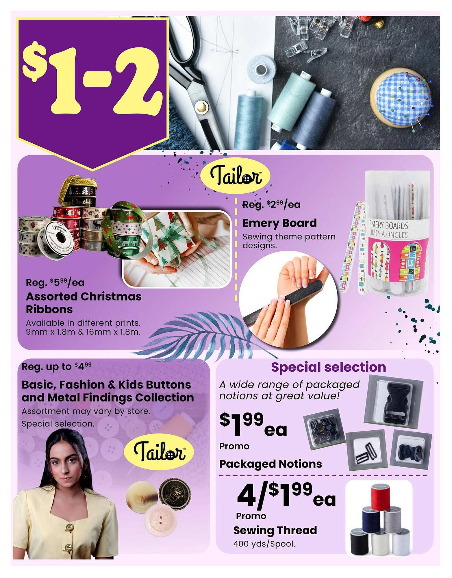 Fabricland flyer