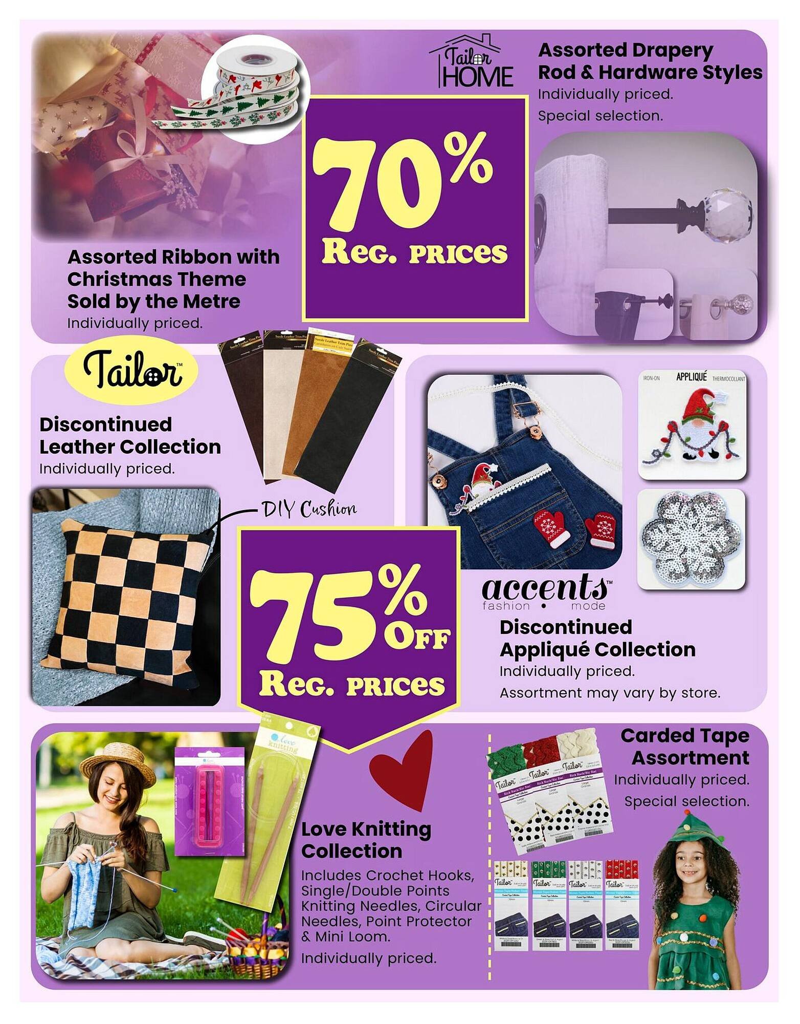 Fabricland flyer