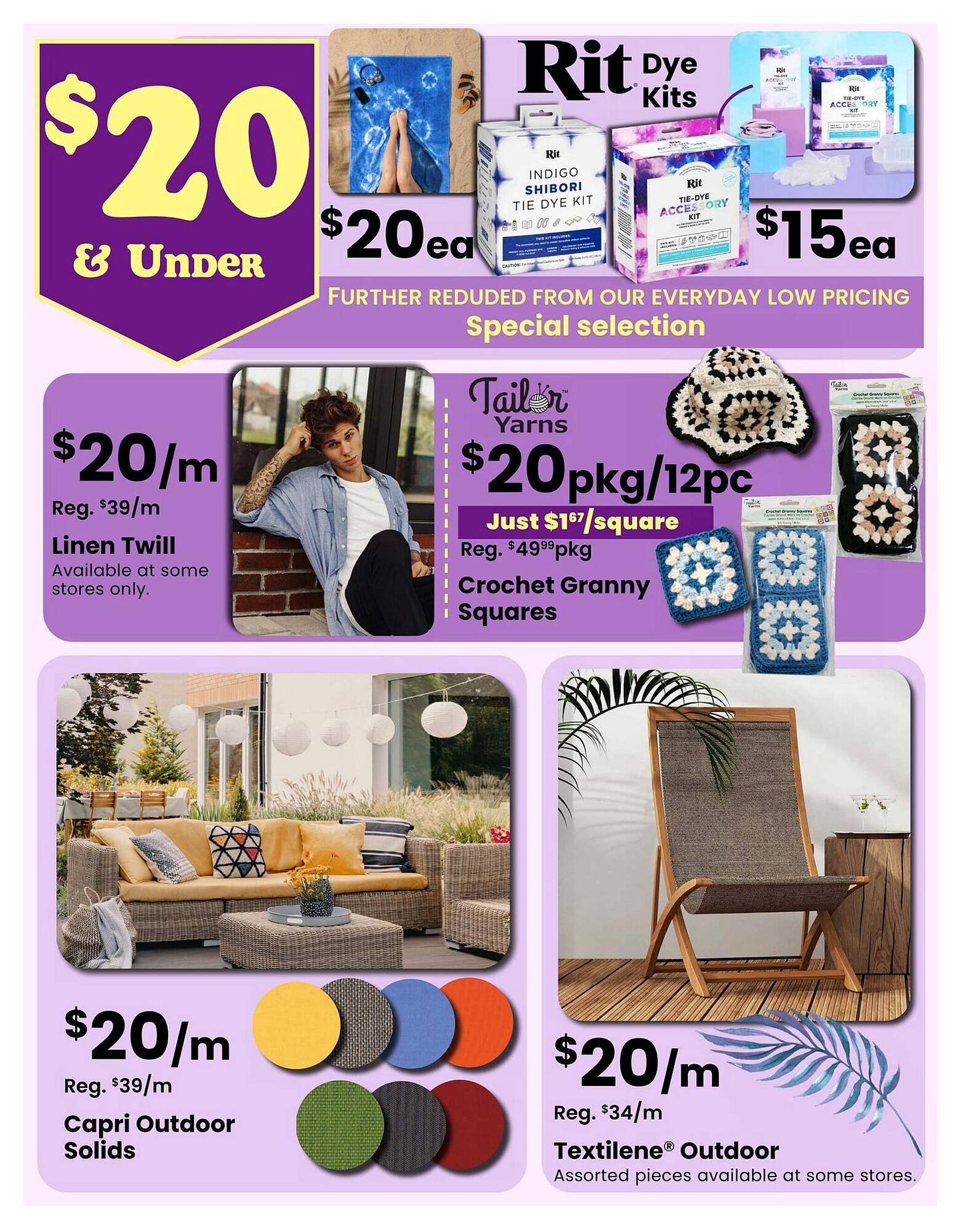 Fabricland flyer