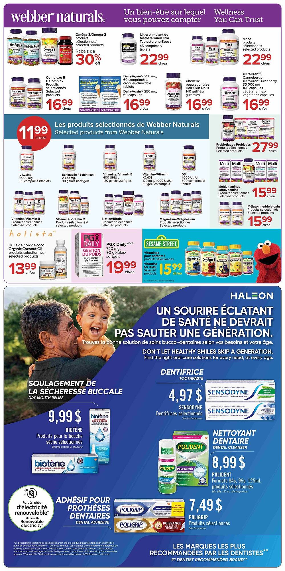 Jean Coutu flyer