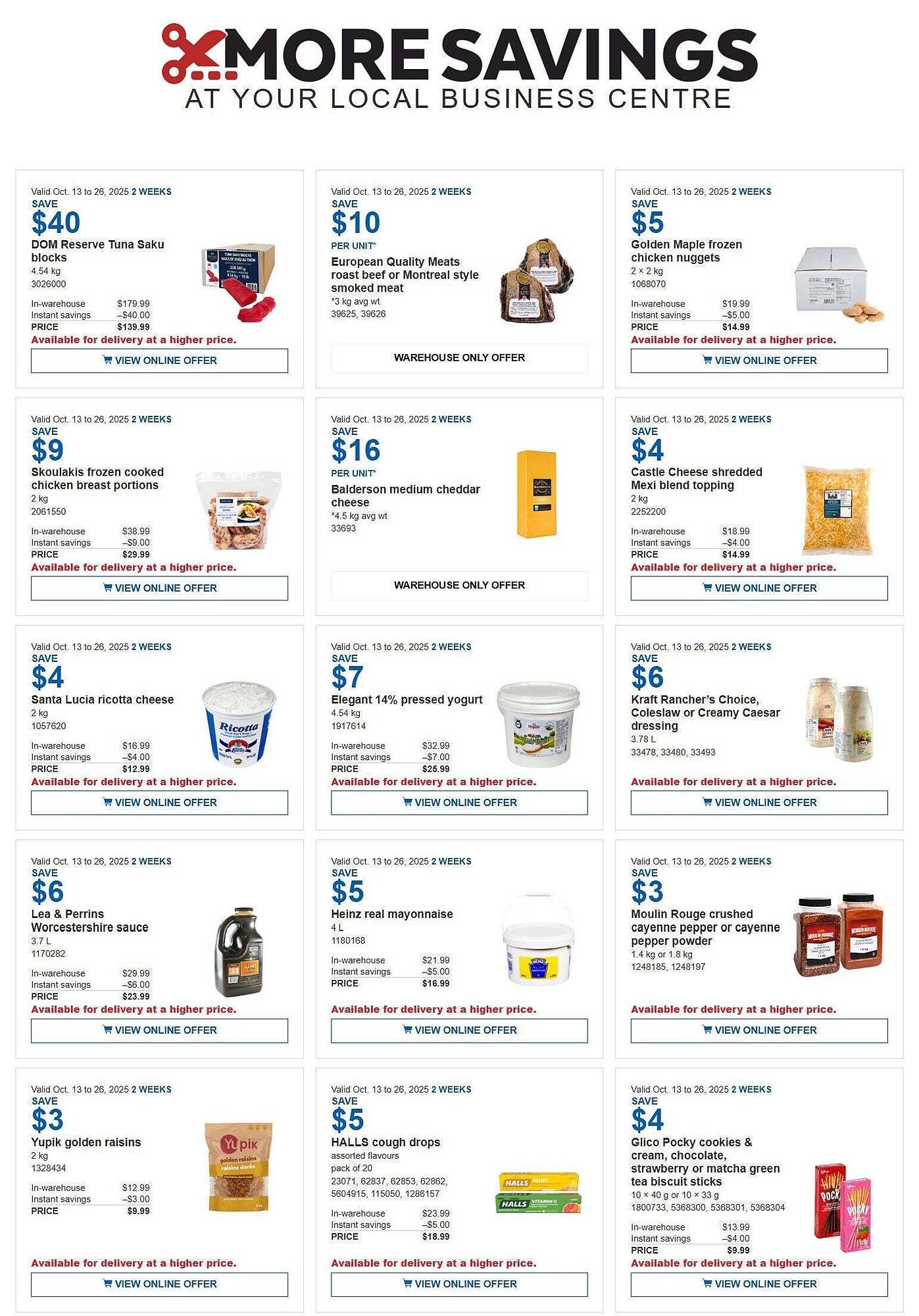 Costco flyer (2025-10-13 - 2025-10-27) | 1