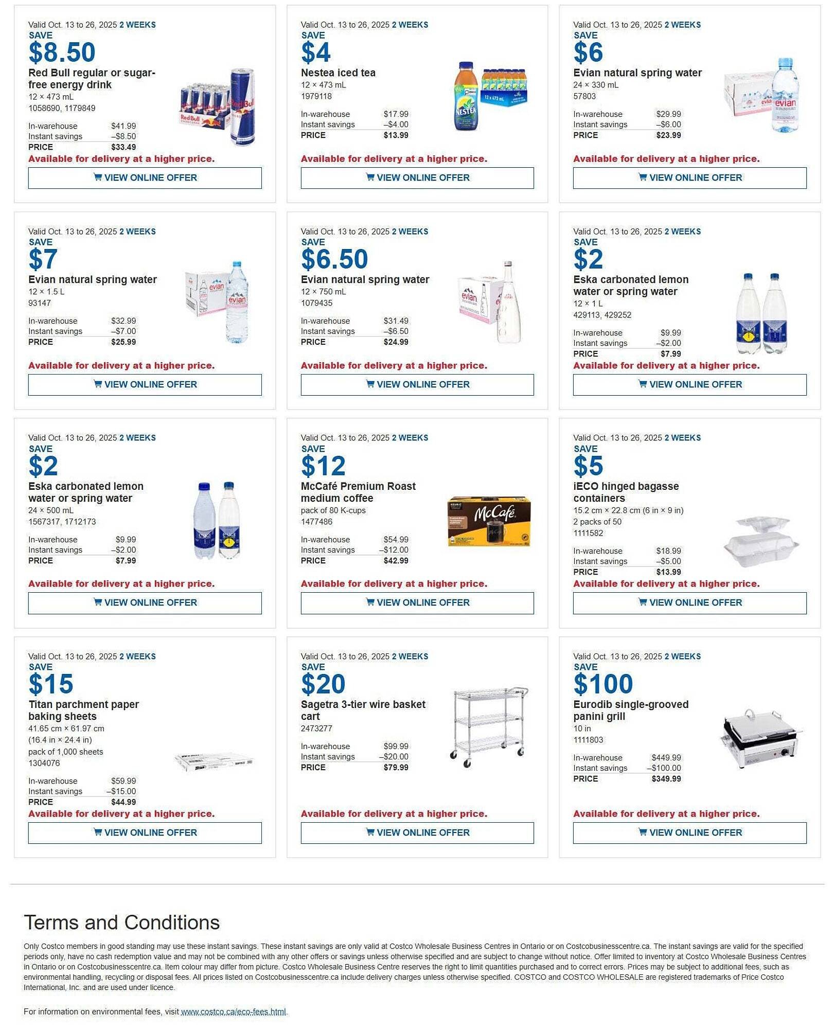 Costco flyer (2025-10-13 - 2025-10-27) | 2