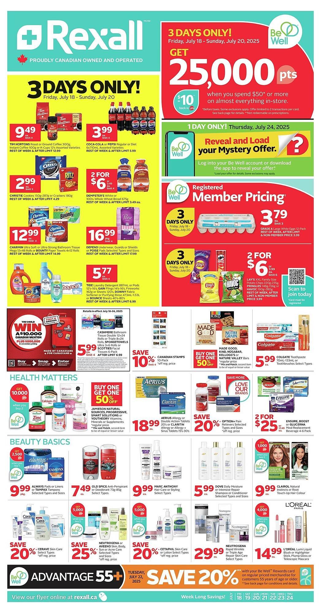 Rexall flyer (2025-07-17 - 2025-07-31) | 1