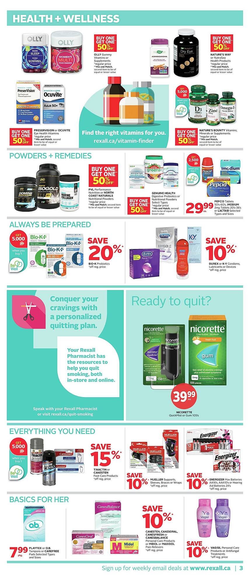 Rexall flyer