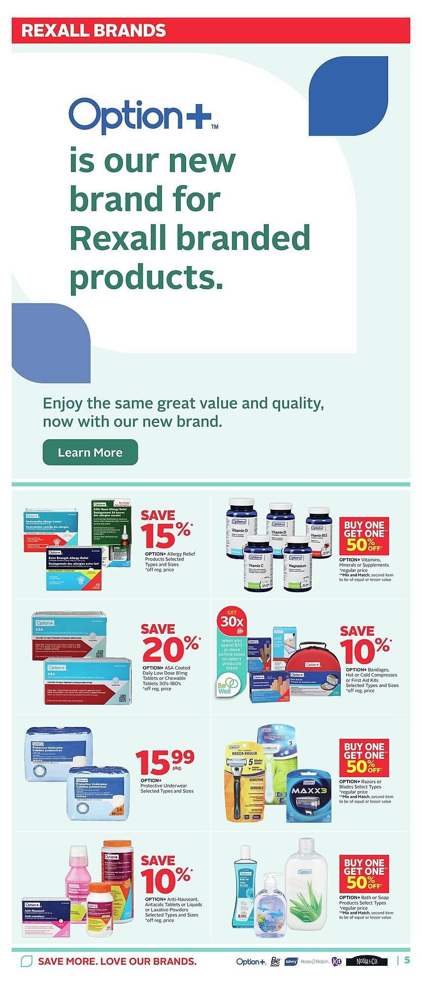Rexall flyer