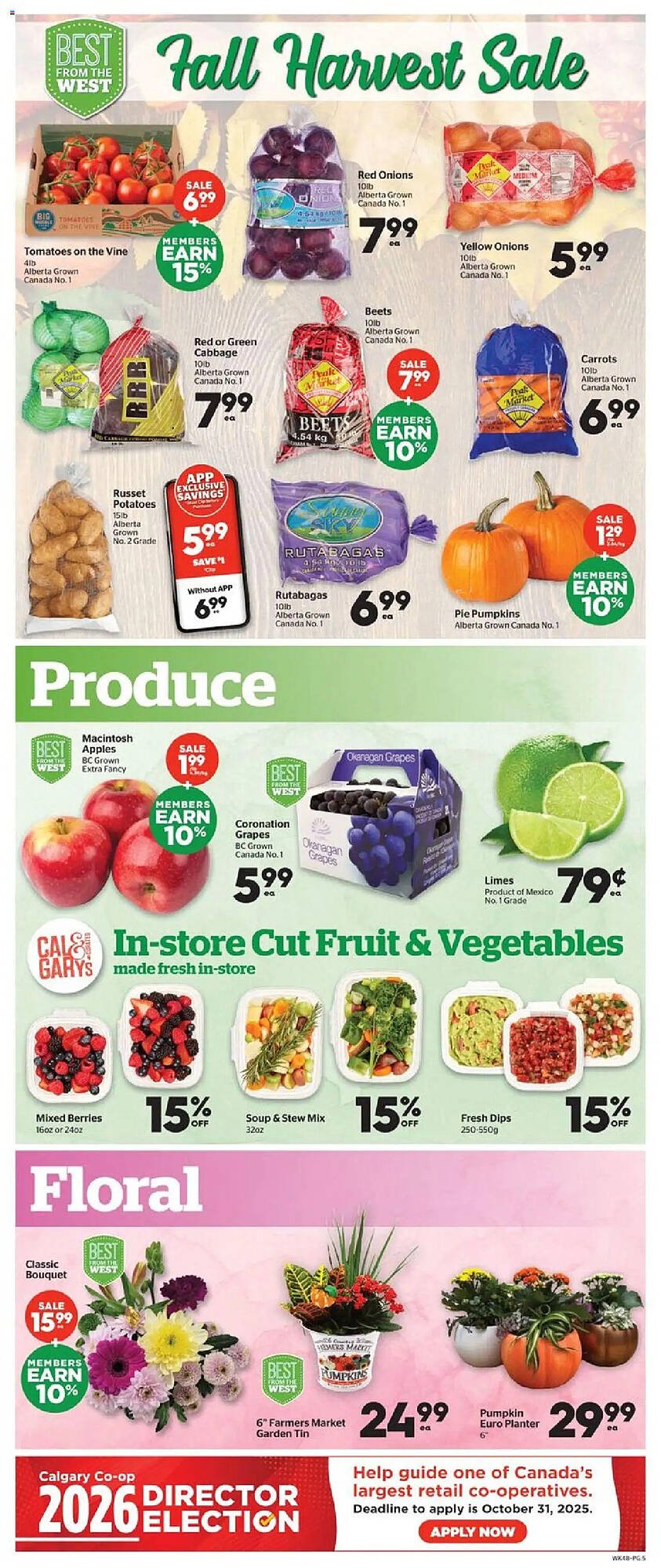 Calgary Co-op flyer