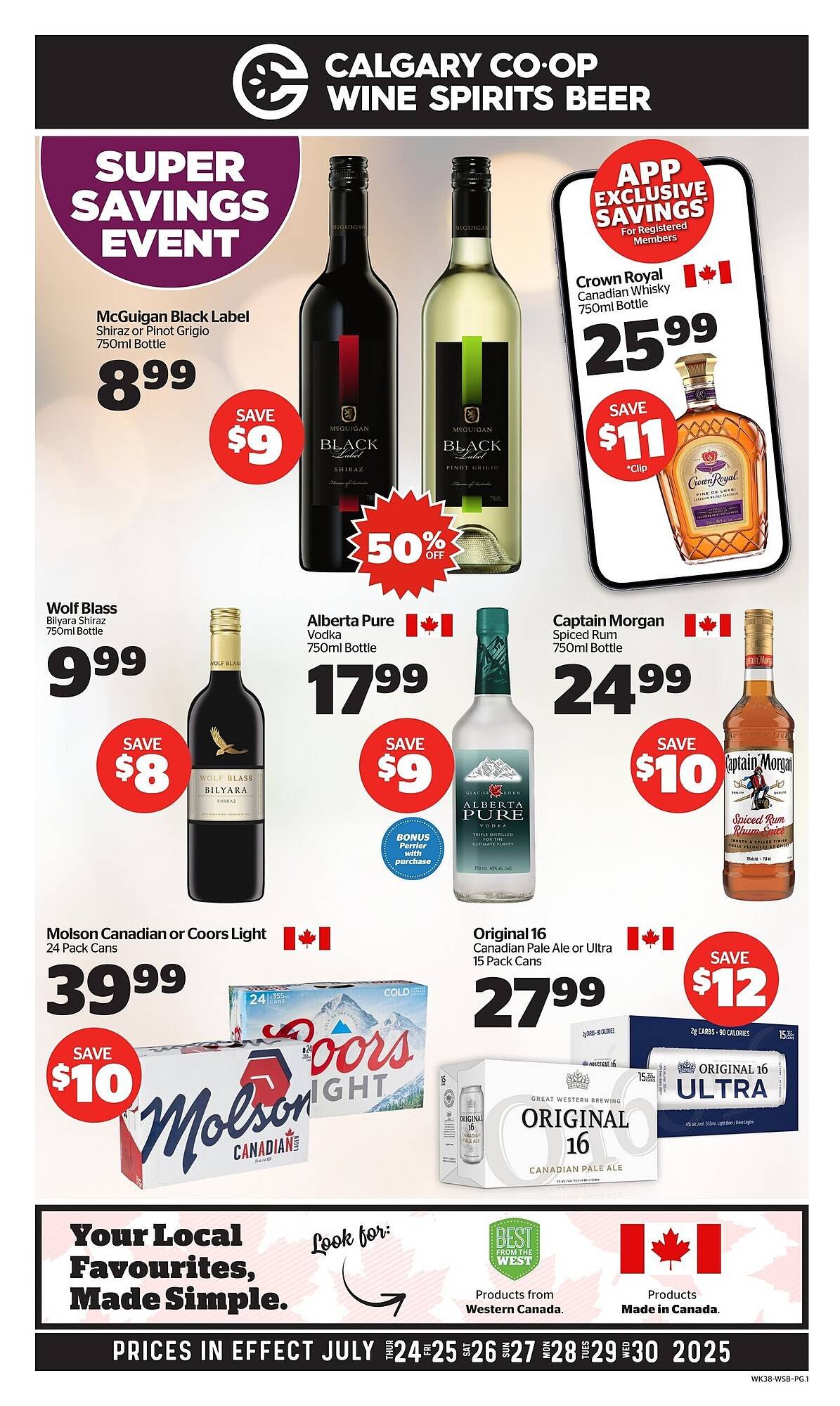 Calgary Co-op flyer (2025-07-24 - 2025-07-30) | 1
