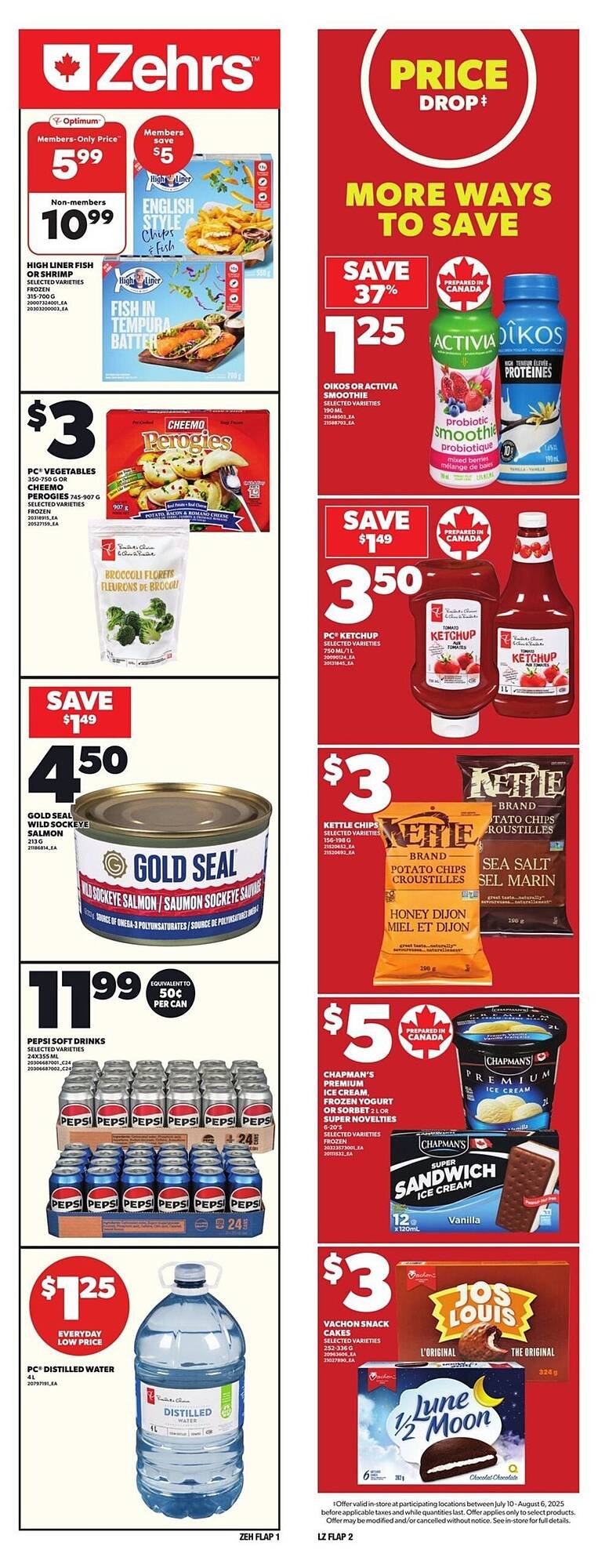 Zehrs Markets flyer (2025-07-24 - 2025-07-30) | 1