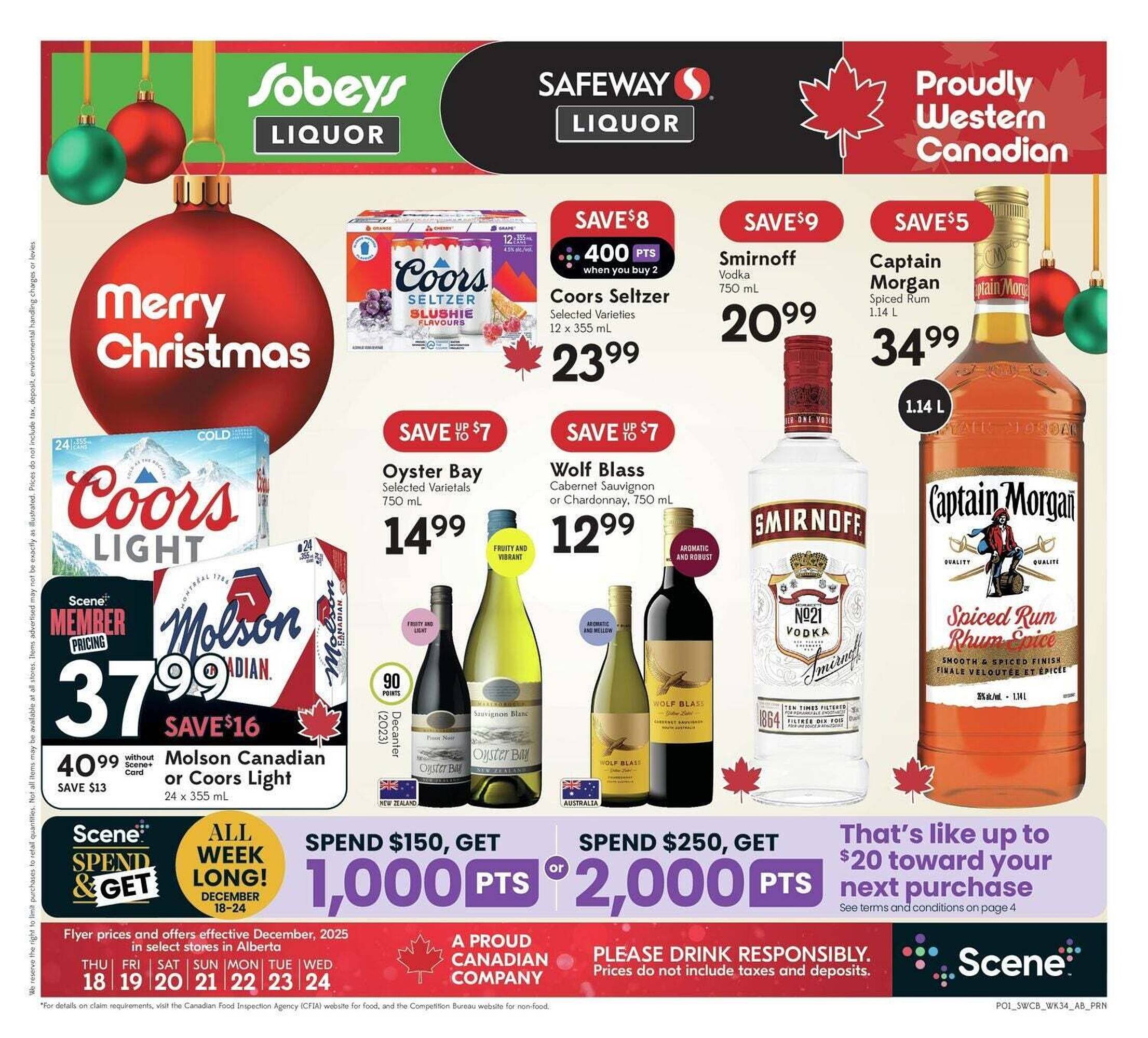 Safeway flyer (2025-12-18 - 2025-12-25) | 1