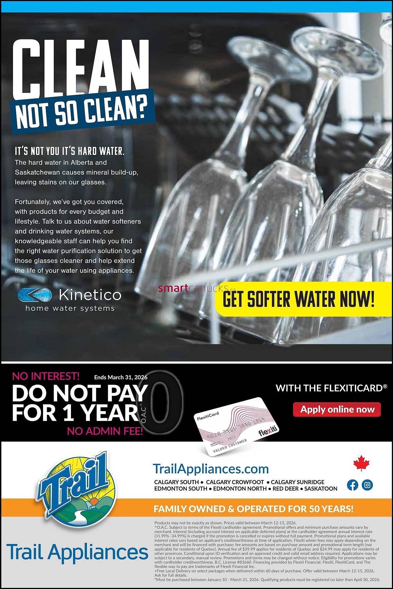 Trail Appliances flyer