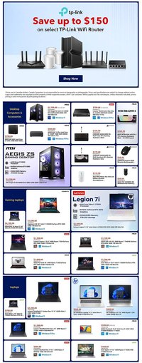 Canada Computers flyer