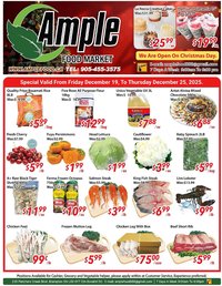 Ample Food Market flyer (2025-12-19 - 2025-12-25)