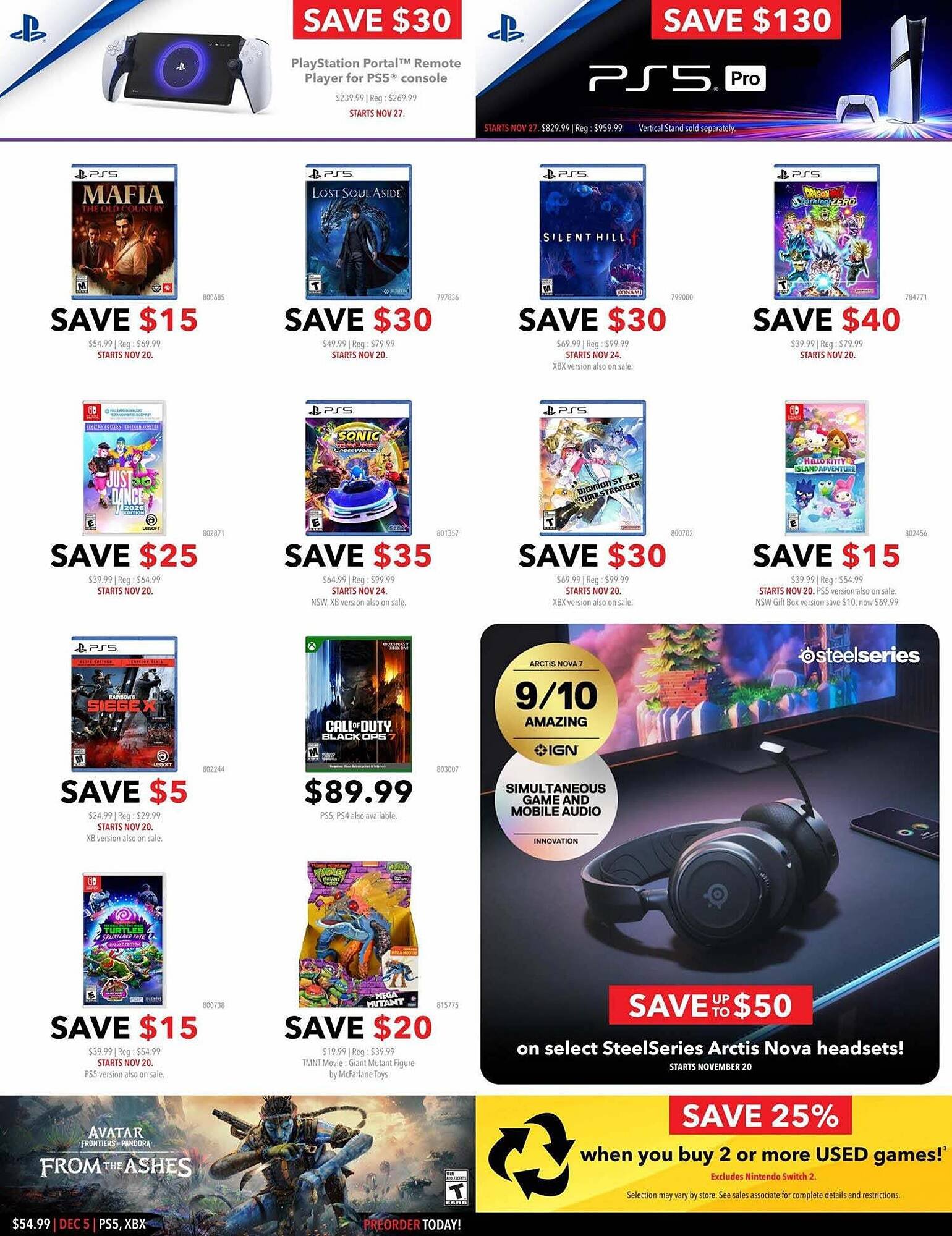 GameStop flyer (2025-11-21 - 2025-11-26) | 3