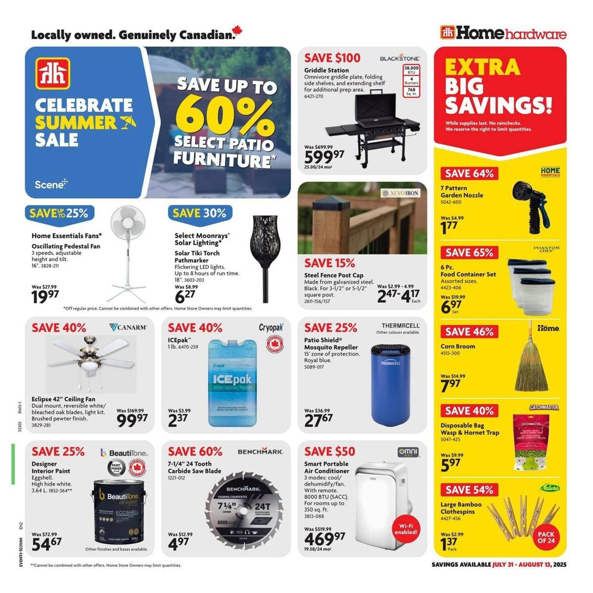 Home Hardware flyer (2025-07-31 - 2025-08-13) | 1