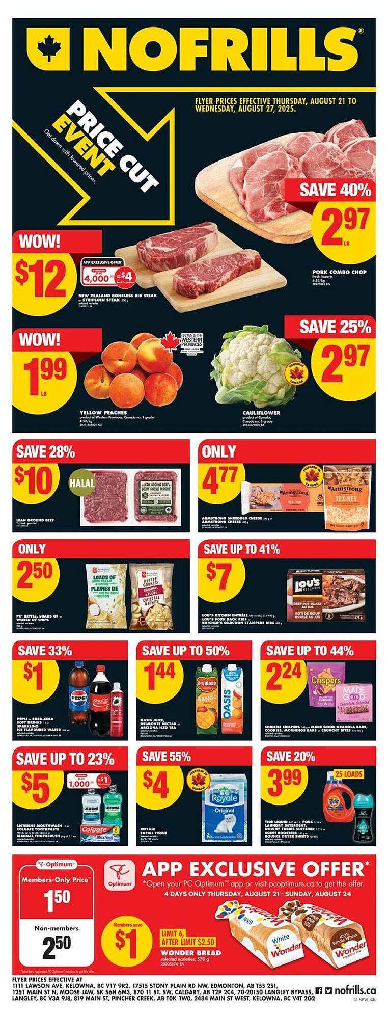 No Frills flyer