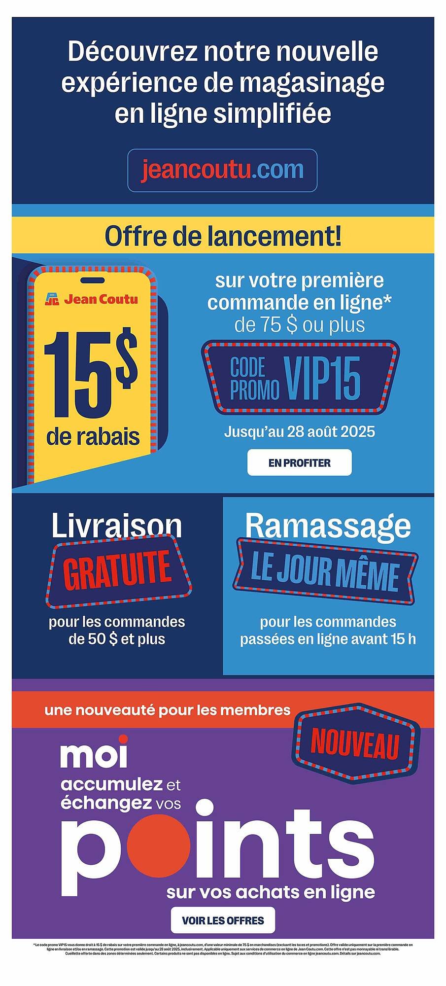 Jean Coutu flyer