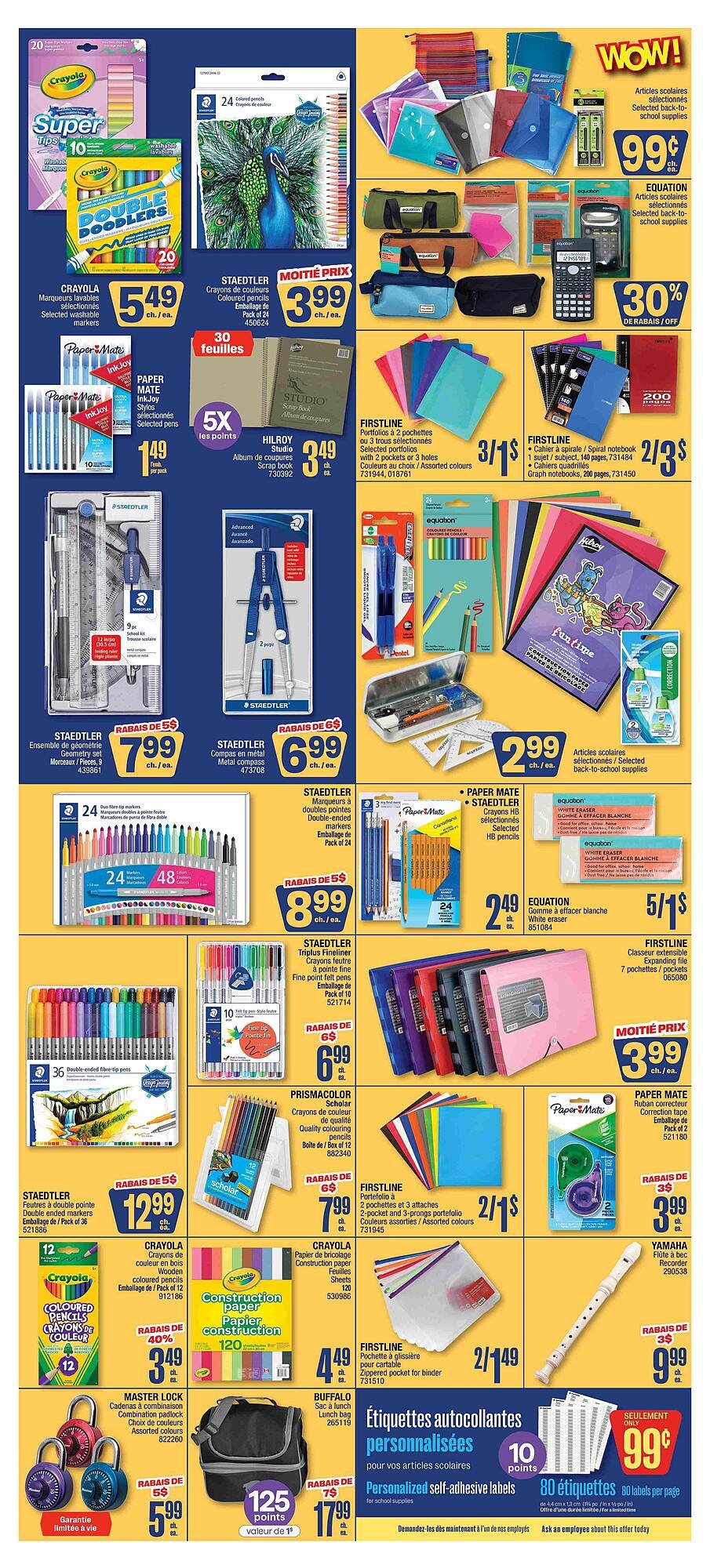 Jean Coutu flyer