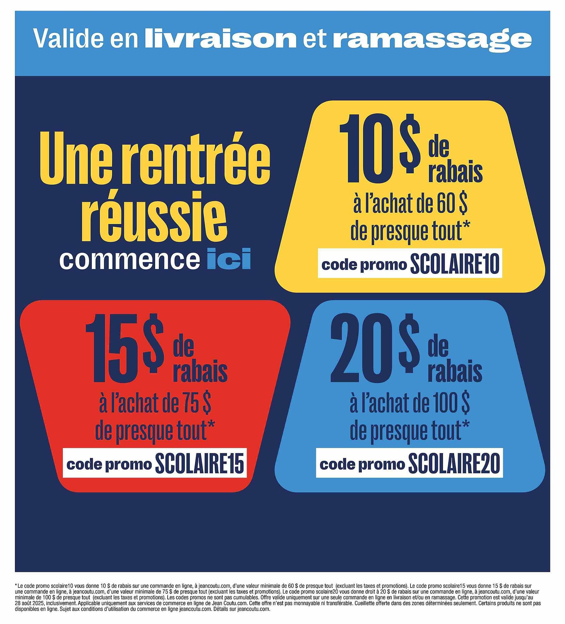 Jean Coutu flyer
