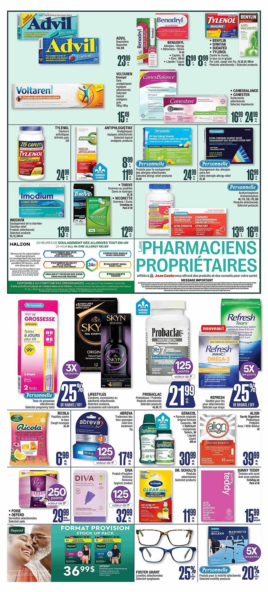 Jean Coutu flyer