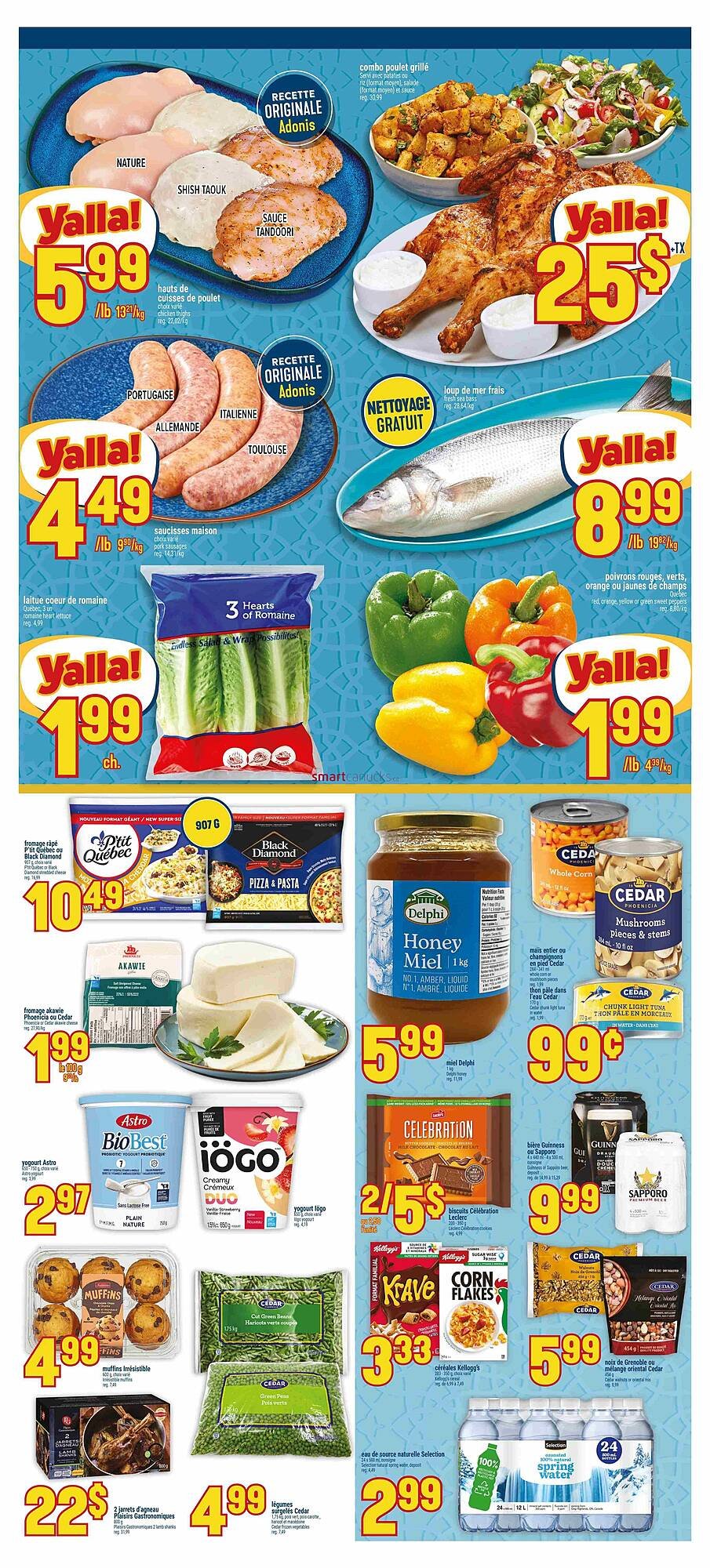 Marché Adonis flyer