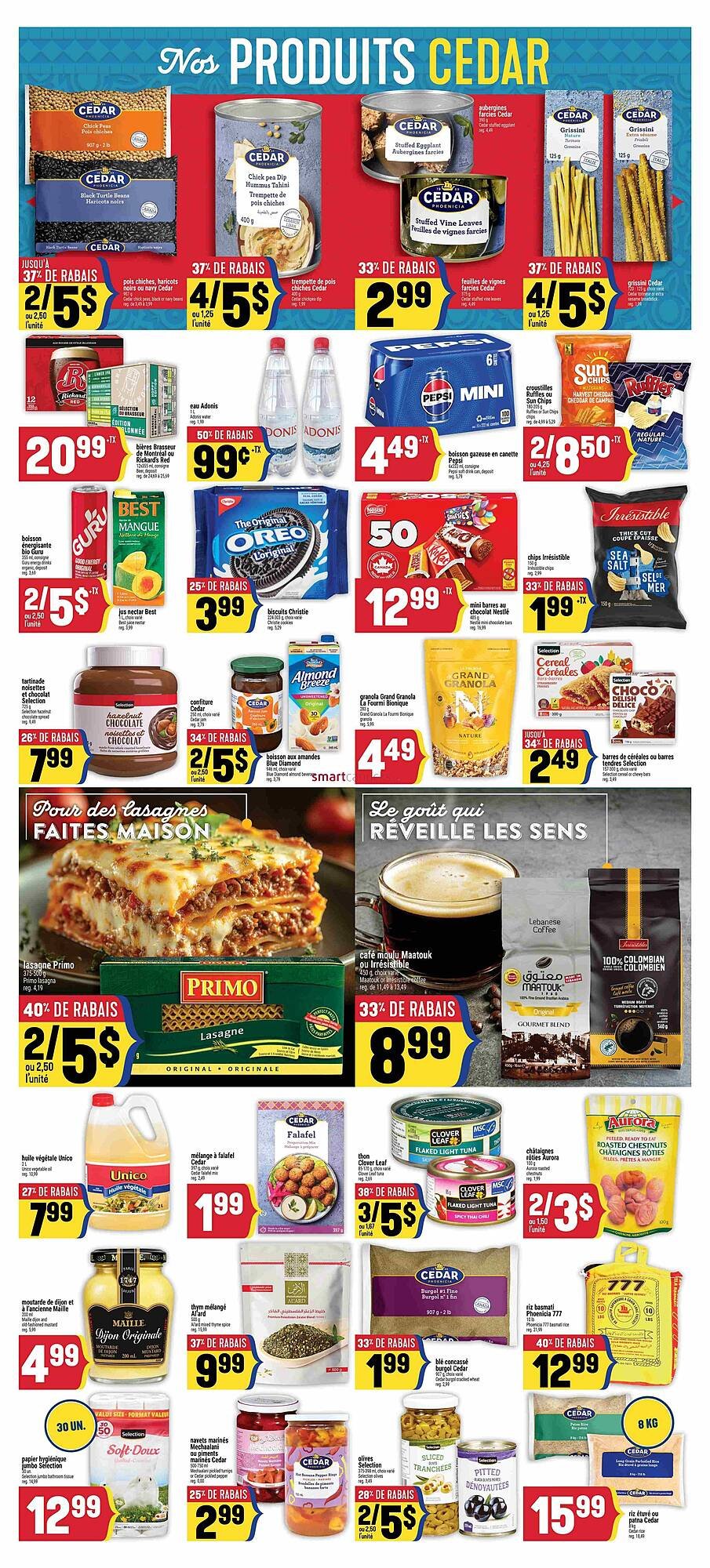 Marché Adonis flyer