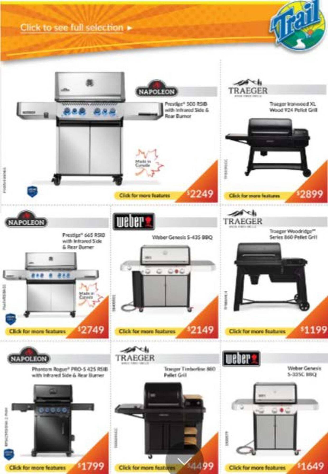 Trail Appliances flyer