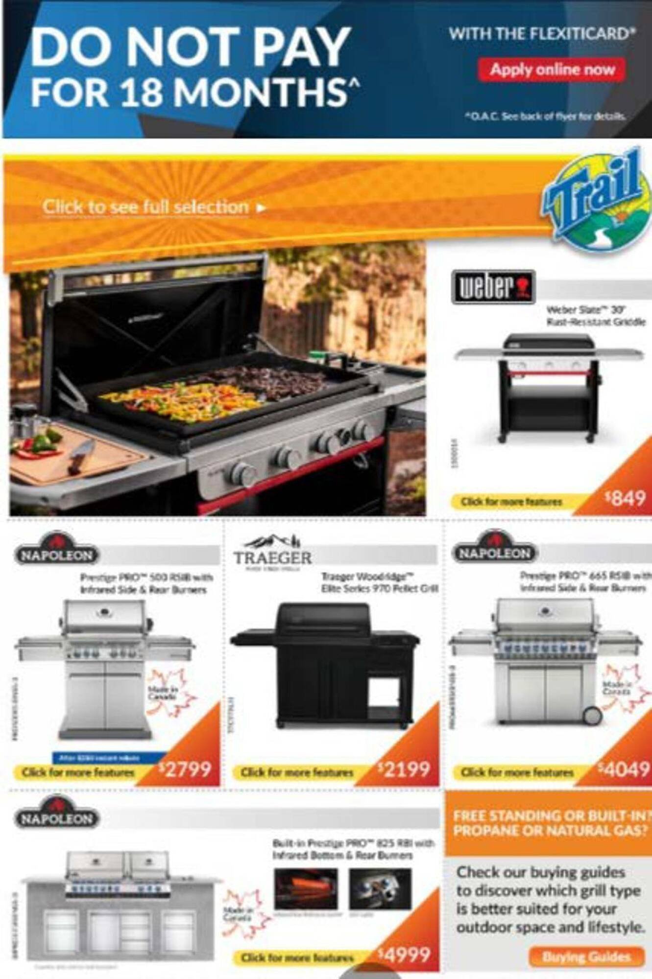Trail Appliances flyer