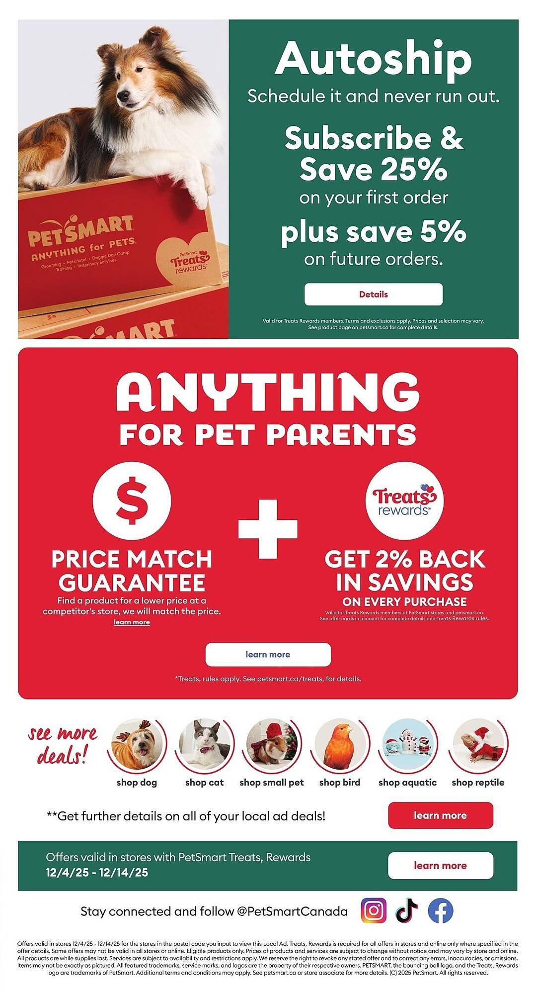 Petsmart flyer (2025-12-04 - 2025-12-17) | 10