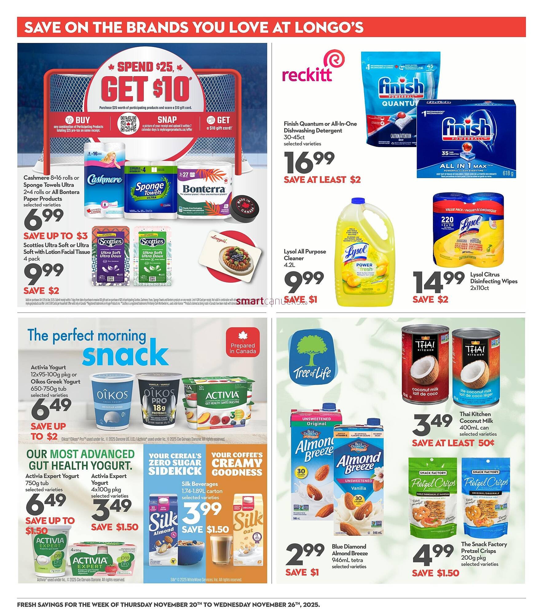 Longo&#039;s flyer (2025-11-20 - 2025-11-26) | 20