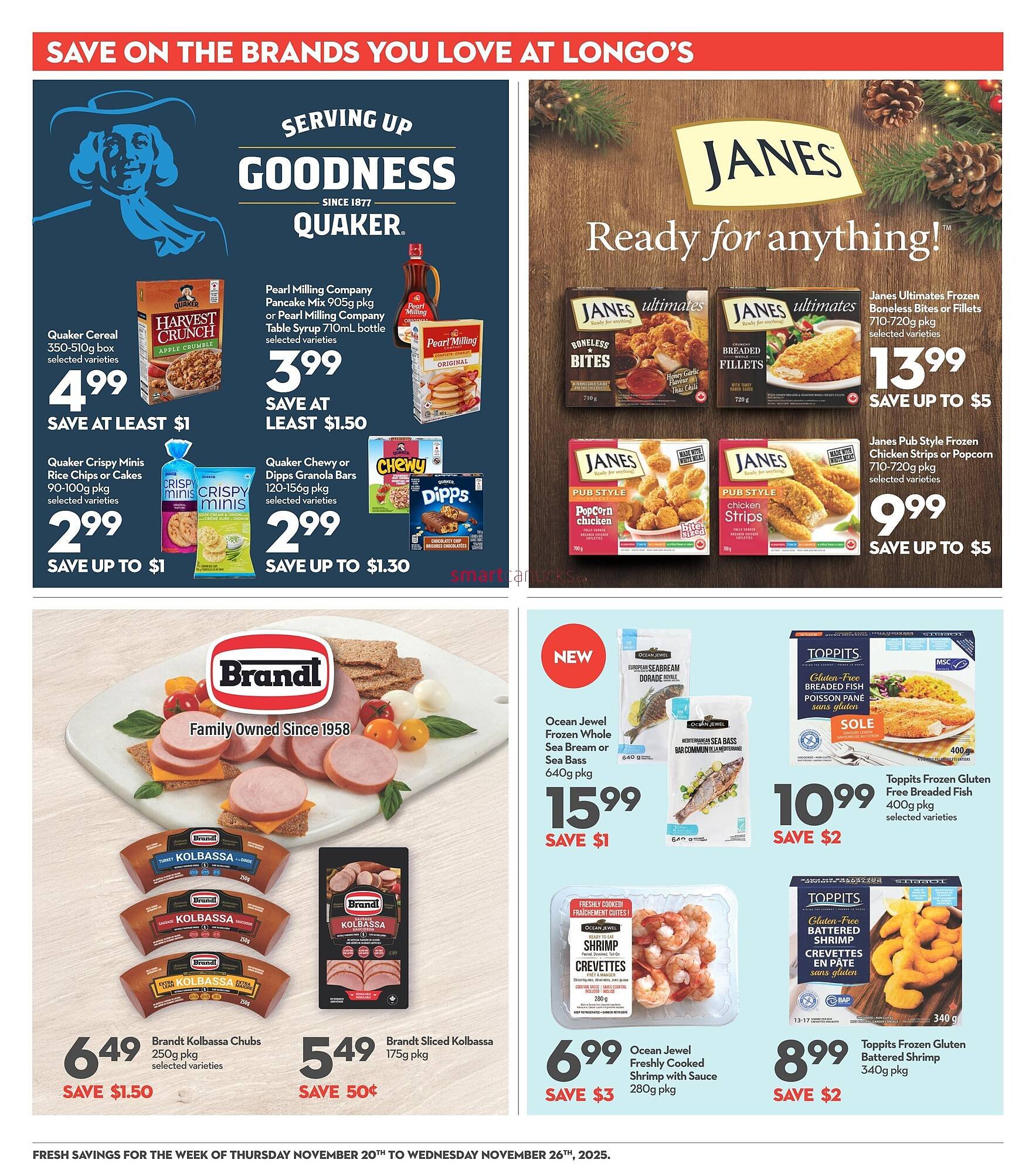 Longo&#039;s flyer (2025-11-20 - 2025-11-26) | 21