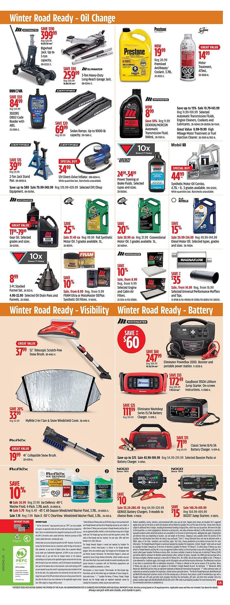 Canadian Tire flyer