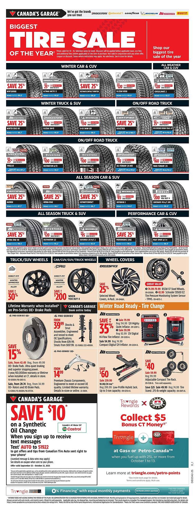 Canadian Tire flyer
