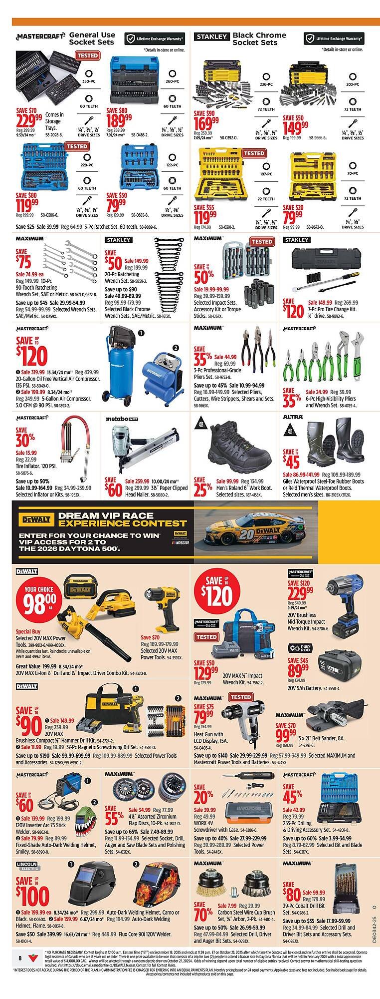 Canadian Tire flyer