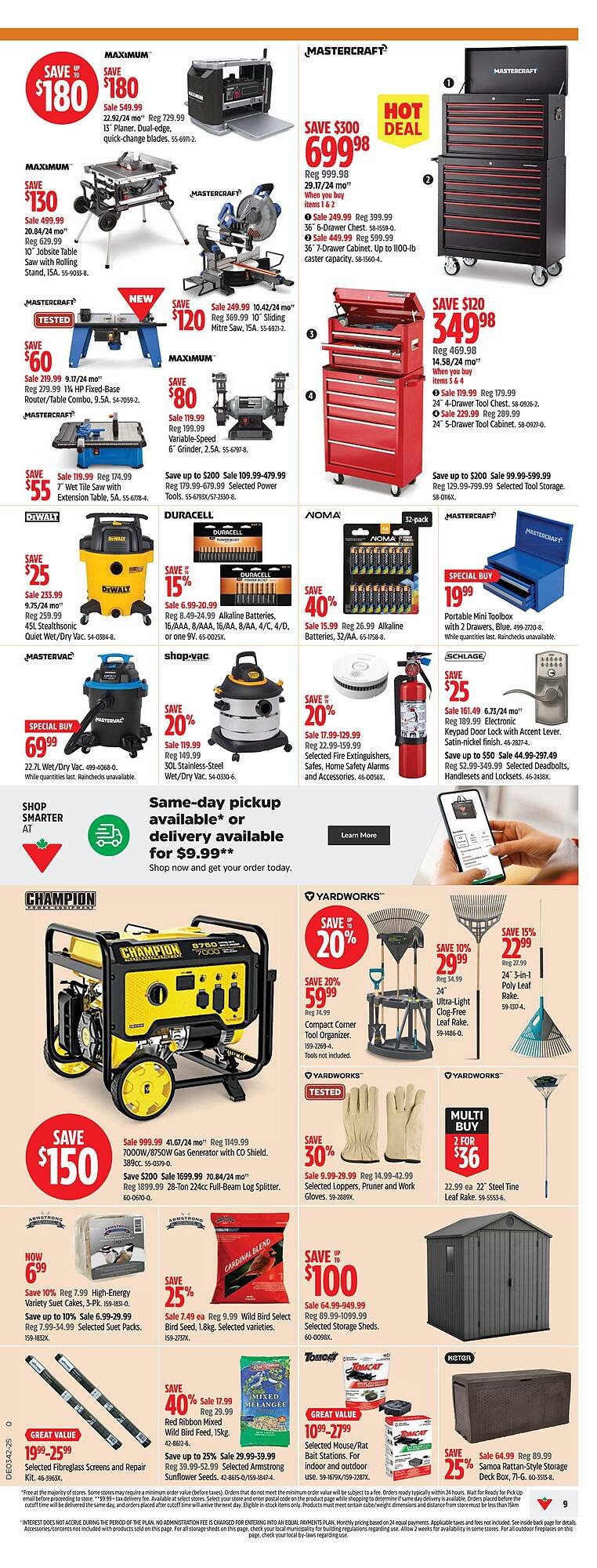 Canadian Tire flyer