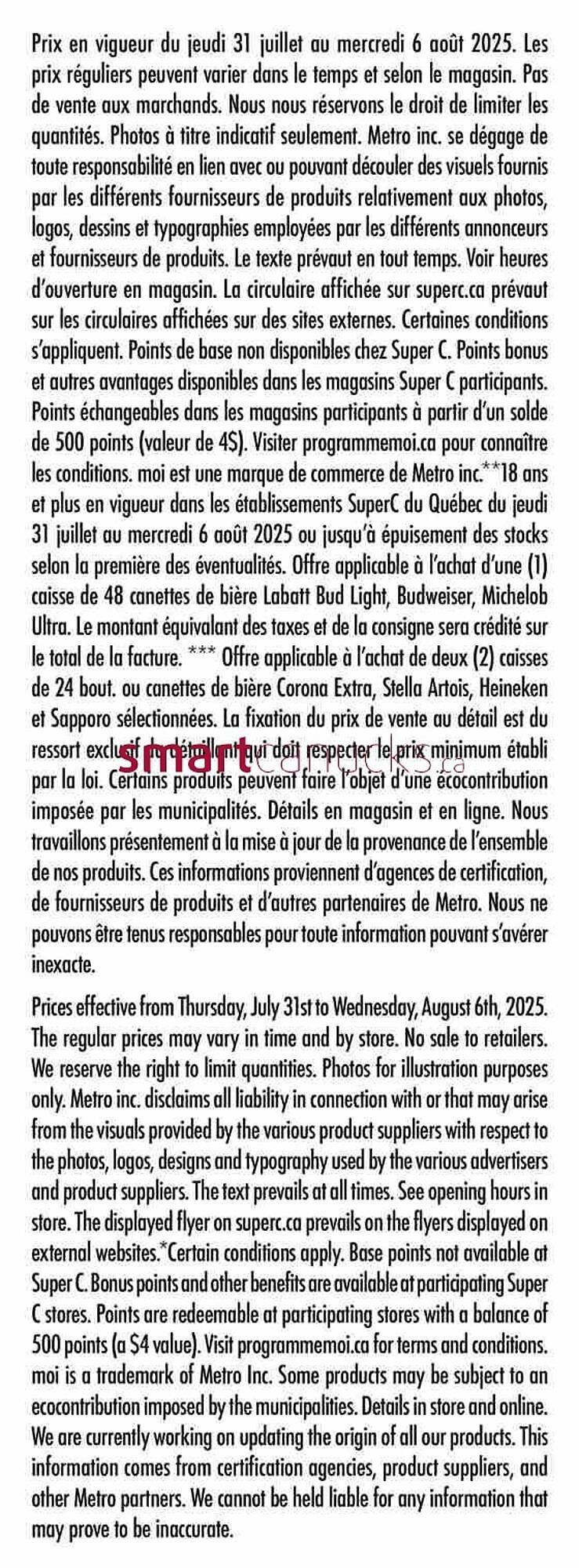 Super C flyer