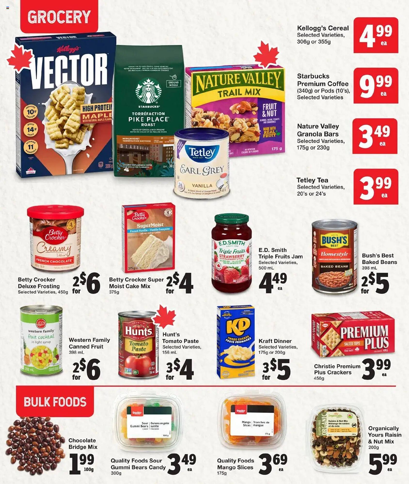 Quality Foods flyer