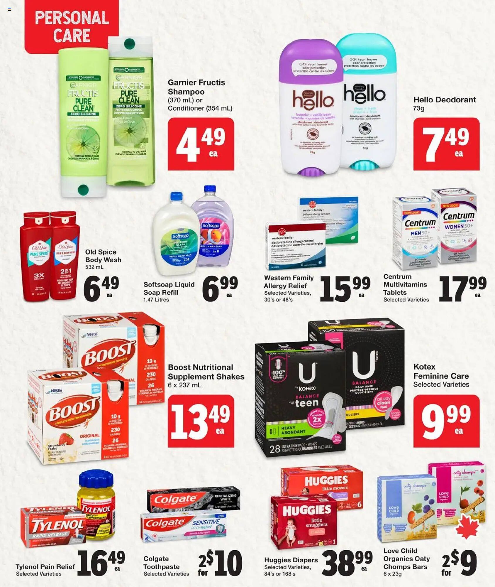 Quality Foods flyer