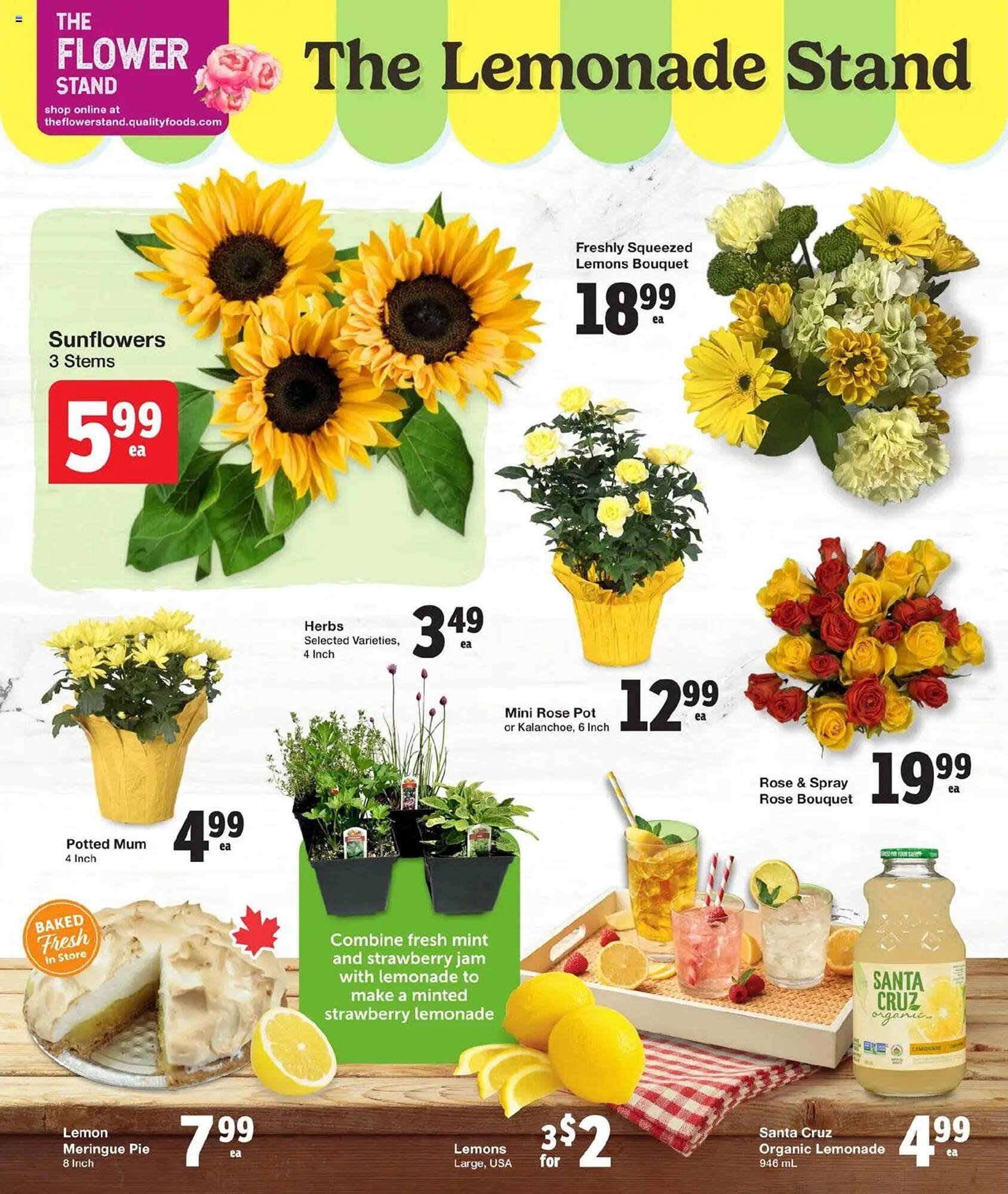 Quality Foods flyer