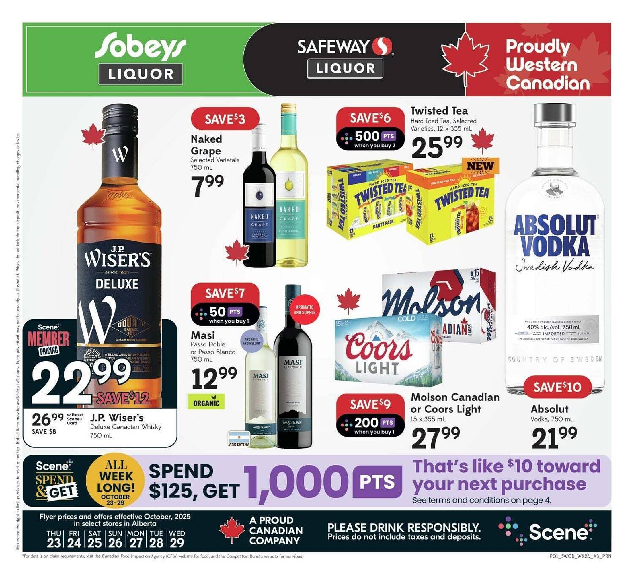Safeway flyer (2025-10-23 - 2025-10-30) | 1