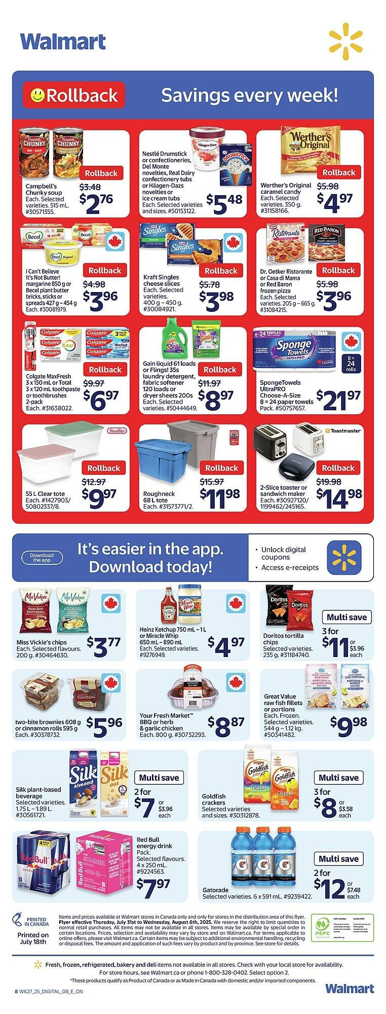 Walmart flyer