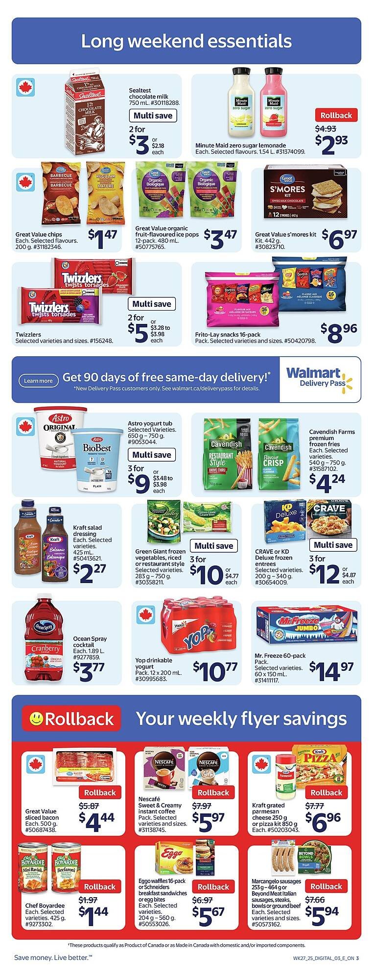 Walmart flyer