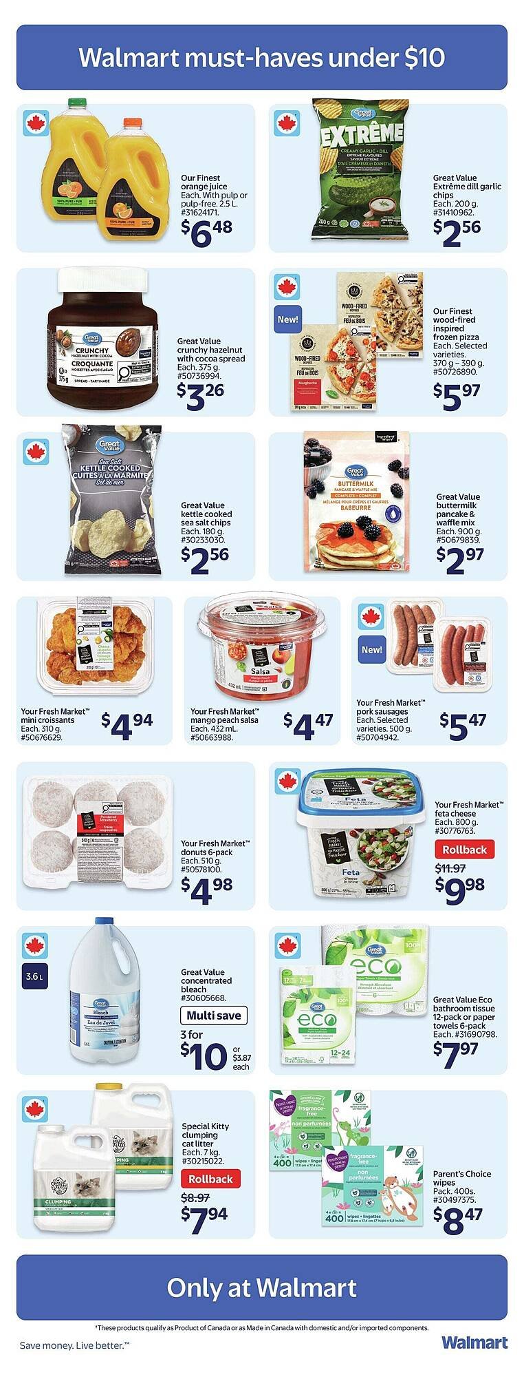 Walmart flyer