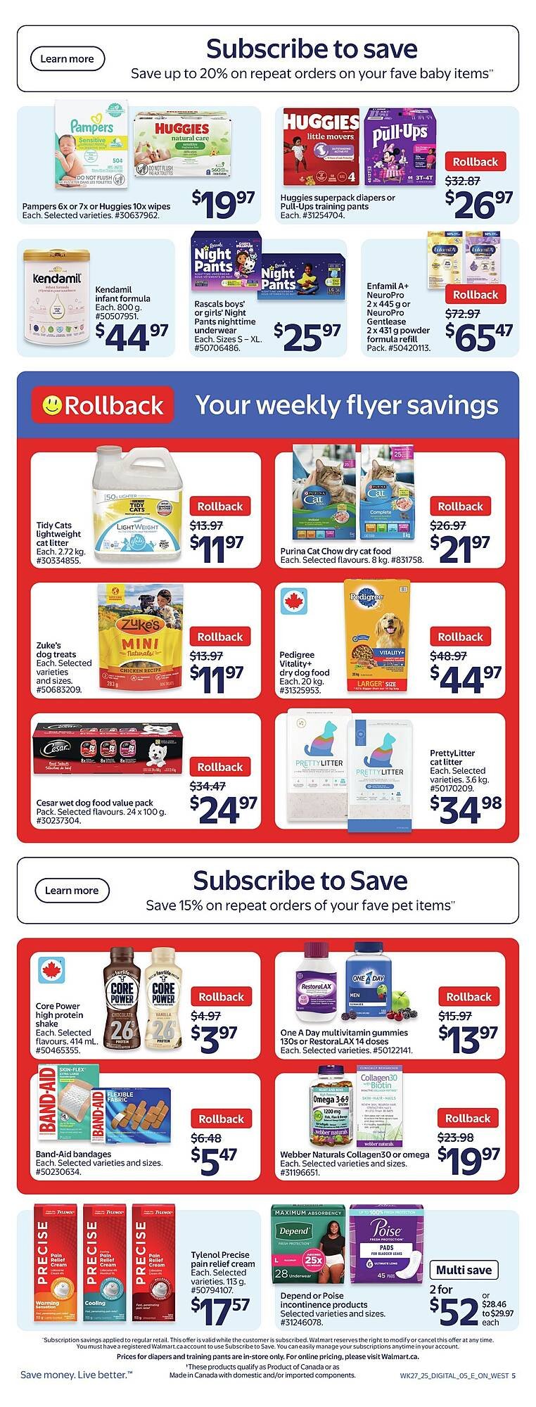 Walmart flyer